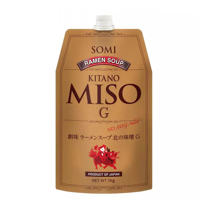 Somi Ramen Soup Kitano Miso Japan 1KG UAE