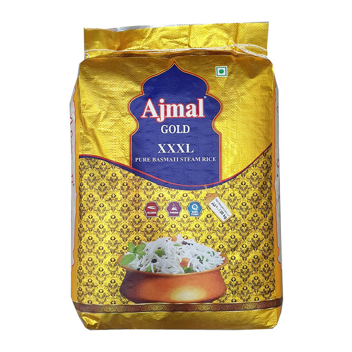 Azmat Pure Basmati Rice, Gold XXXL, India - 20KG | Addtocart Dubai UAE