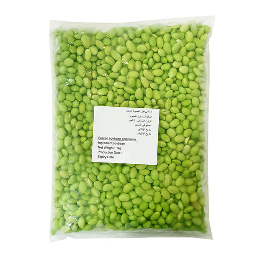 QING Peeled Edamame Pods Frozen 1KG UAE