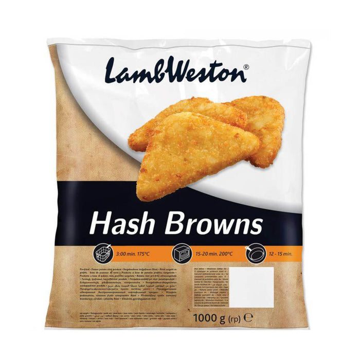 Lamb Weston Potato Hash Brown - 10 X 1KG | Addtocart Dubai UAE