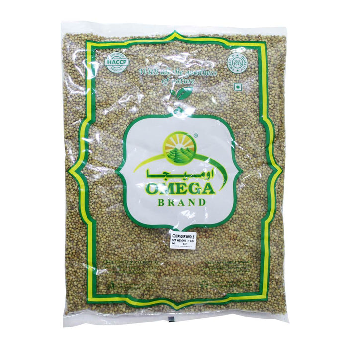 Omega Coriander Whole - 1KG | Addtocart Dubai UAE