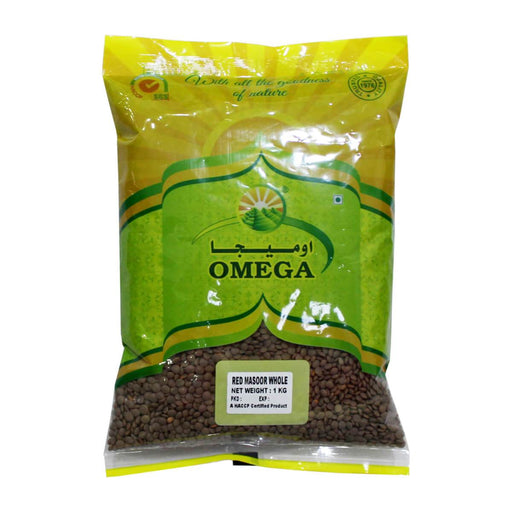 Omega Red Lentil Whole - 1KG | Addtocart Dubai UAE