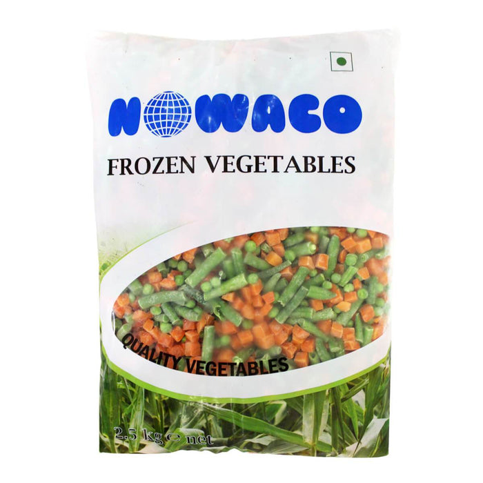 Nowaco Mixed Vegetables - 4 X 2.5KG | Addtocart Dubai UAE