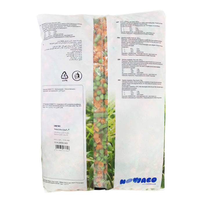 Nowaco Mixed Vegetables - 4 X 2.5KG — additional view | Addtocart Dubai UAE
