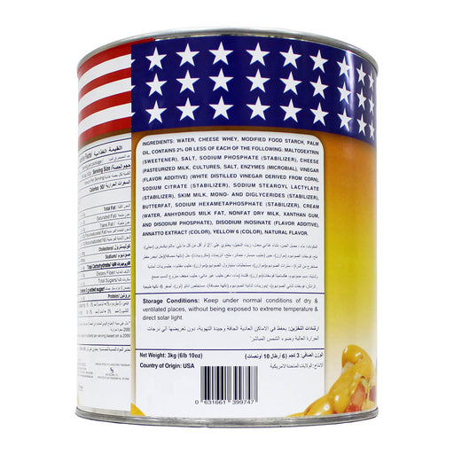 American Specialty Classic Cheddar Cheese Sauce - 3KG — additional view | Addtocart Dubai UAE