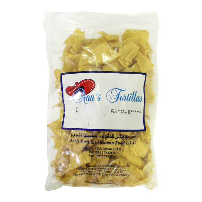 Ann's Corn Chips Tortillas - 500G | Addtocart Dubai UAE