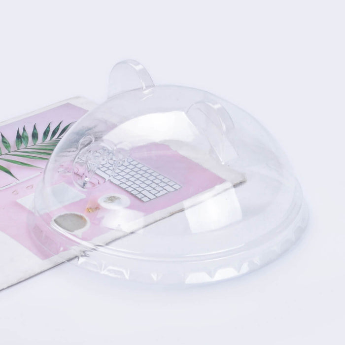 Bubbly Panda Shaped Lid Cover - 50 Lids Per Pack — additional view | Addtocart Dubai UAE