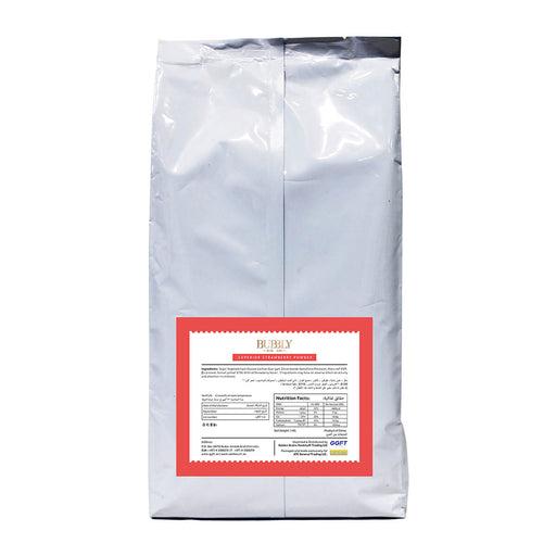 Bubbly Superior Strawberry Powder for Beverage - 1KG — additional view | Addtocart Dubai UAE
