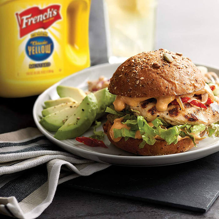 French's Yellow Mustard Sauce, USA - 2.98KG — additional view | Addtocart Dubai UAE