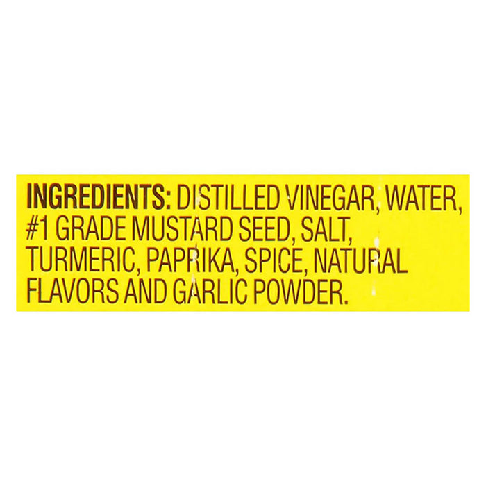 French's Yellow Mustard Sauce, USA - 2.98KG — additional view | Addtocart Dubai UAE