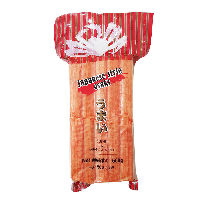 GGFT Red Osaki Crab Sticks, Thailand - 500G | Addtocart Dubai UAE