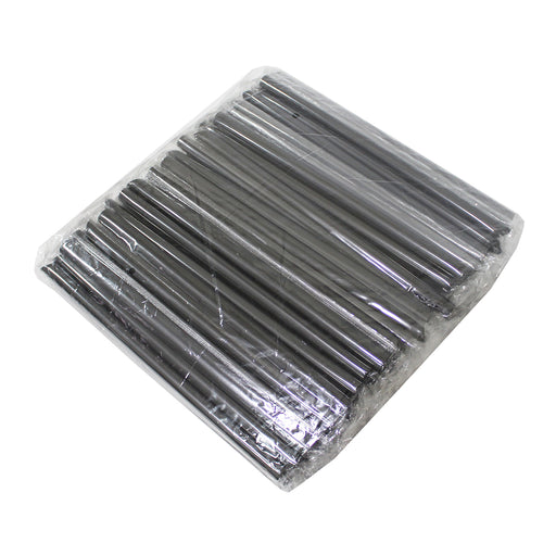 Bubbly Boba Bubble Tea Small Black Straws - 1 Pack of 100 Individually Packed Straws | Addtocart Dubai UAE