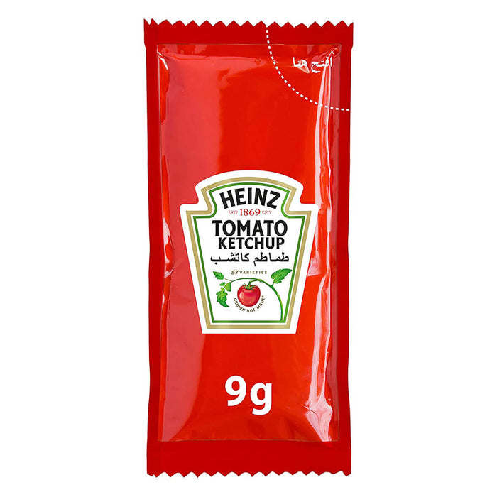 Heinz Tomato Ketchup Sachet - 1,000 X 9G | Addtocart Dubai UAE