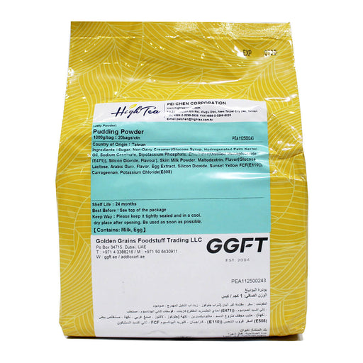 High Tea Egg Pudding Powder Instant Mix, Taiwan - 1KG | Addtocart Dubai UAE