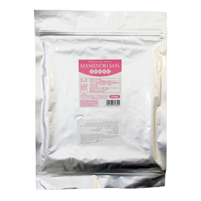 J Oil Mills Pink Mamenori Soy Sheets - 20 Sheets | Addtocart Dubai UAE