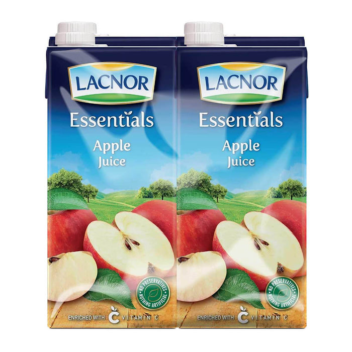 Lacnor Juice Essentials Apple 12 X 1LTR | Addtocart Dubai UAE
