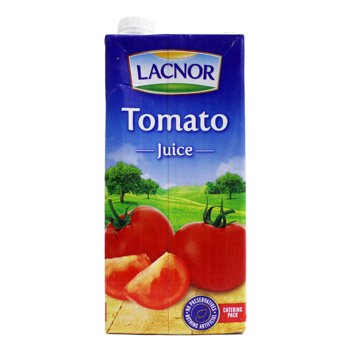 Lacnor Tomato Juice 100% - 12 X 1LTR — additional view | Addtocart Dubai UAE