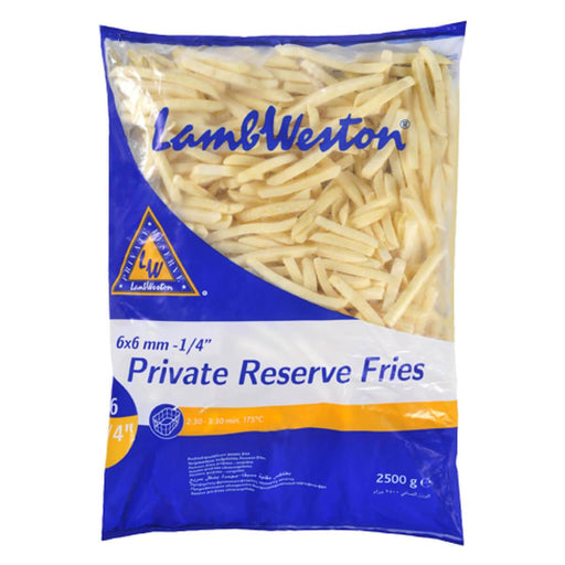Lamb Weston French Fries PR 6 X 6MM - 4 X 2.5KG | Addtocart Dubai UAE