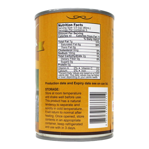 Le Supreme Coconut Milk - 24 X 400ML — additional view | Addtocart Dubai UAE