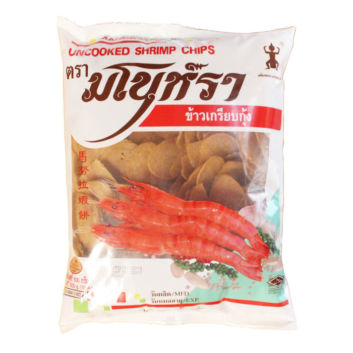 Manora Shrimp Cracker Chips 500G UAE