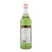 Monin Green Apple Syrup 1LTR back label UAE