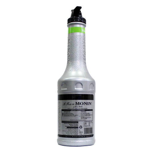 Monin Kiwi Fruit Mix Puree 1LTR back label UAE