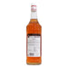 Monin Peach Syrup 1LTR back label UAE