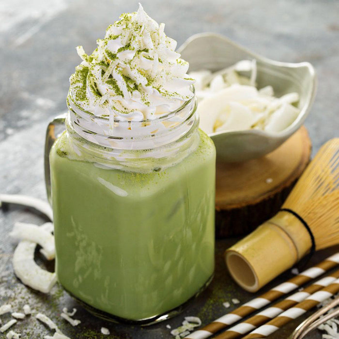 Monin Matcha Frappe Powder bag detail UAE