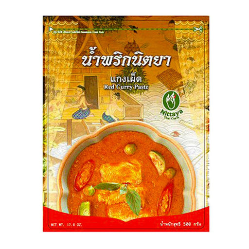 Nittaya Curry Paste Red, Thailand - 1KG | Addtocart Dubai UAE
