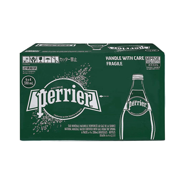 Perrier Sparkling Water - 24 X 330ML — additional view | Addtocart Dubai UAE
