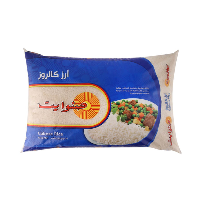 Sunwhite Calrose Rice - 10KG | Addtocart Dubai UAE