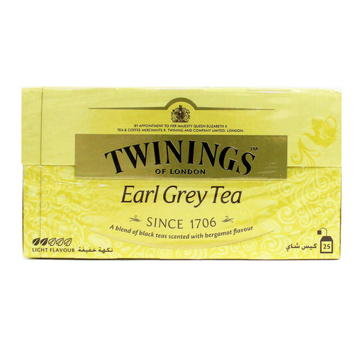 Twinings Earl Grey Tea - 25 Tea Bags | Addtocart Dubai UAE