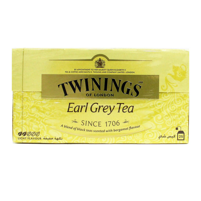 Twinings Earl Grey Tea - 25 Tea Bags | Addtocart Dubai UAE