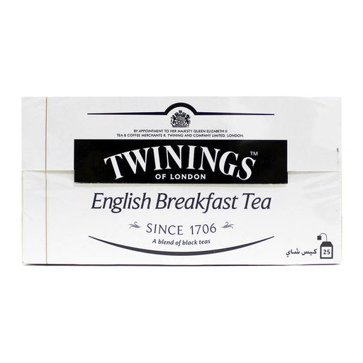 Twinings English Breakfast Tea - 25 Tea Bags | Addtocart Dubai UAE