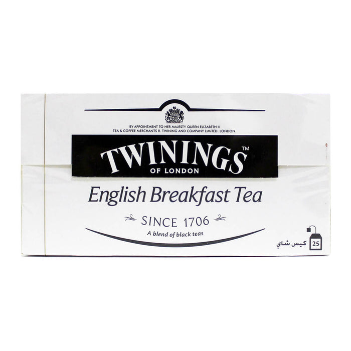 Twinings English Breakfast Tea - 25 Tea Bags | Addtocart Dubai UAE