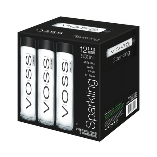 VOSS Sparkling Water, Norway - 12 X 800ML | Addtocart Dubai UAE