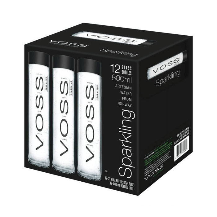 VOSS Sparkling Water, Norway - 12 X 800ML | Addtocart Dubai UAE
