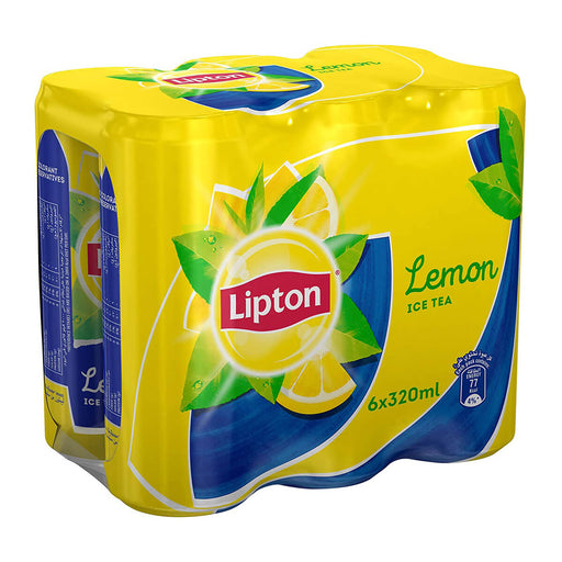 Lipton Lemon Ice Tea Soft Drink - 24 X 320ML | Addtocart Dubai UAE