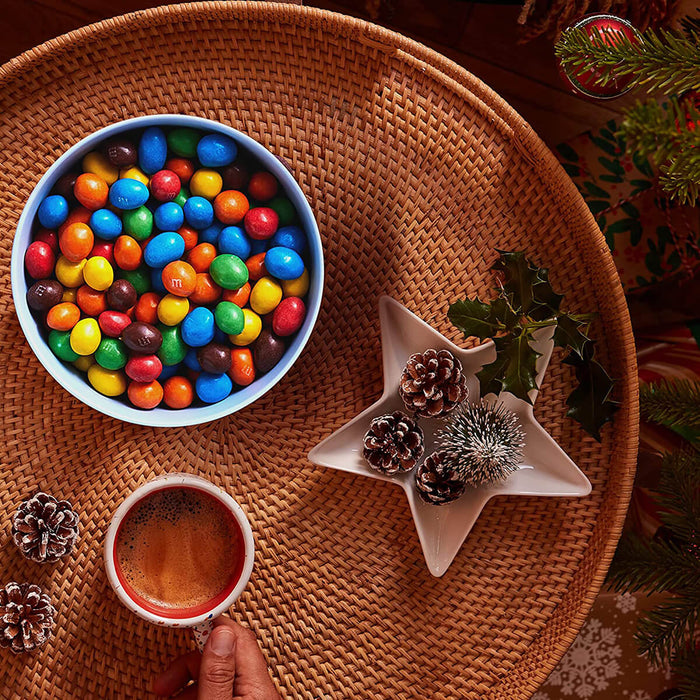 M&M's Peanut Chocolate Packets, 1 Box - 24 X 45G — additional view | Addtocart Dubai UAE
