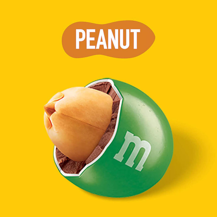 M&M's Peanut Chocolate Packets, 1 Box - 24 X 45G — additional view | Addtocart Dubai UAE
