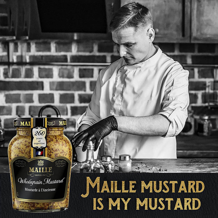 Maille Whole Grain Mustard, France - 210G — additional view | Addtocart Dubai UAE