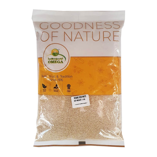 Omega Sesame Seed White - 1KG | Addtocart Dubai UAE