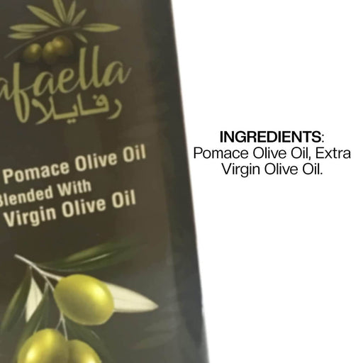 Rafaella Pomace Olive Oil in Can, Spain - 4LTR — additional view | Addtocart Dubai UAE