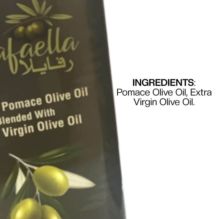 Rafaella Pomace Olive Oil in Can, Spain - 4LTR — additional view | Addtocart Dubai UAE