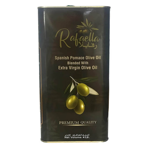 Rafaella Pomace Olive Oil in Can, Spain - 4LTR | Addtocart Dubai UAE