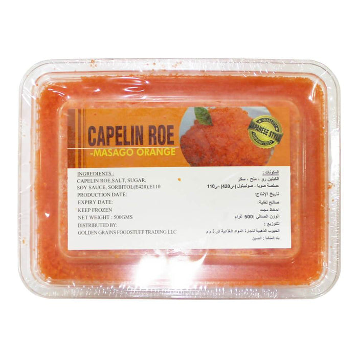 GGFT Masago Orange Capelin Roe - 500G | Addtocart Dubai UAE