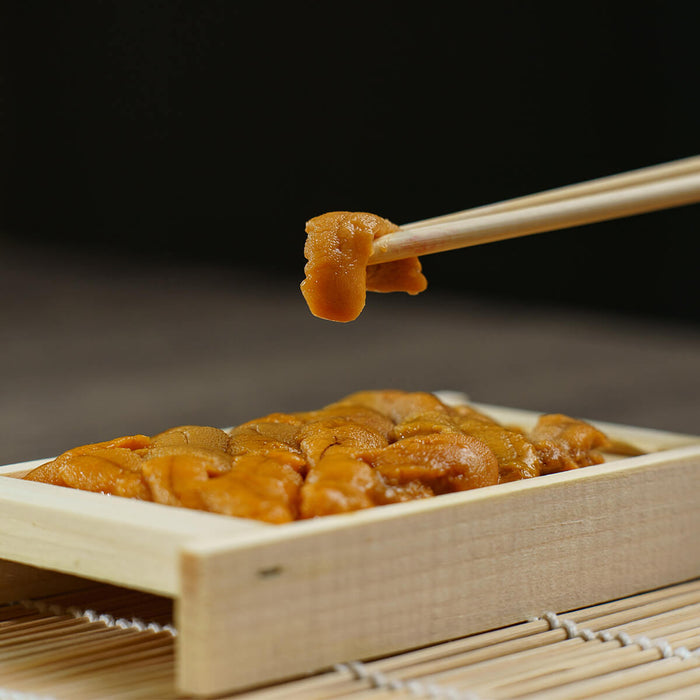 GGFT Sea Urchin Sashimi Grade Uni, Ready to Eat, Japan - 80G — additional view | Addtocart Dubai UAE